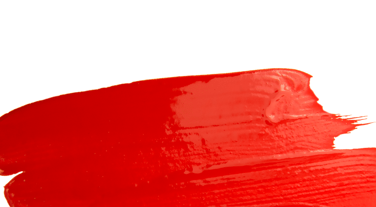 red paint
